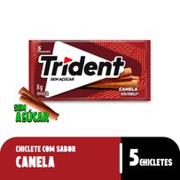 Goma De Mascar Trident Canela 5 Unidades