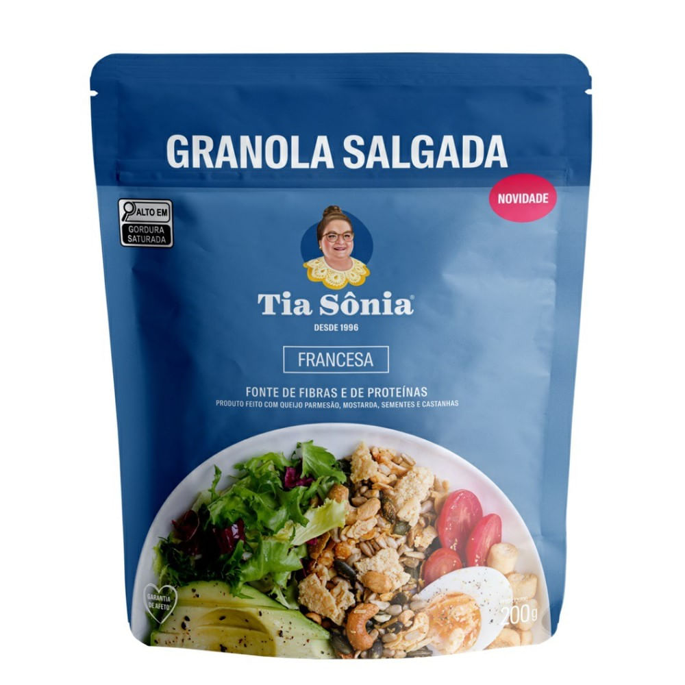 Granola Salgada Tia Sônia Francesa 200g