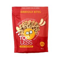 Granola Bites Topless Coco com Maçã 80g