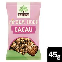 Pipoca Doce Mãe Terra Orgânica Cacau 45g