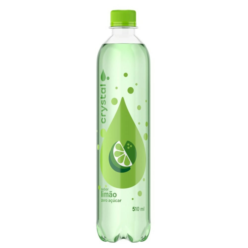 Água Saborizada Crystal Limão 510ml