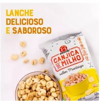 Pipoca Canjica de Milho Okoshi Sabor Manteiga 40g