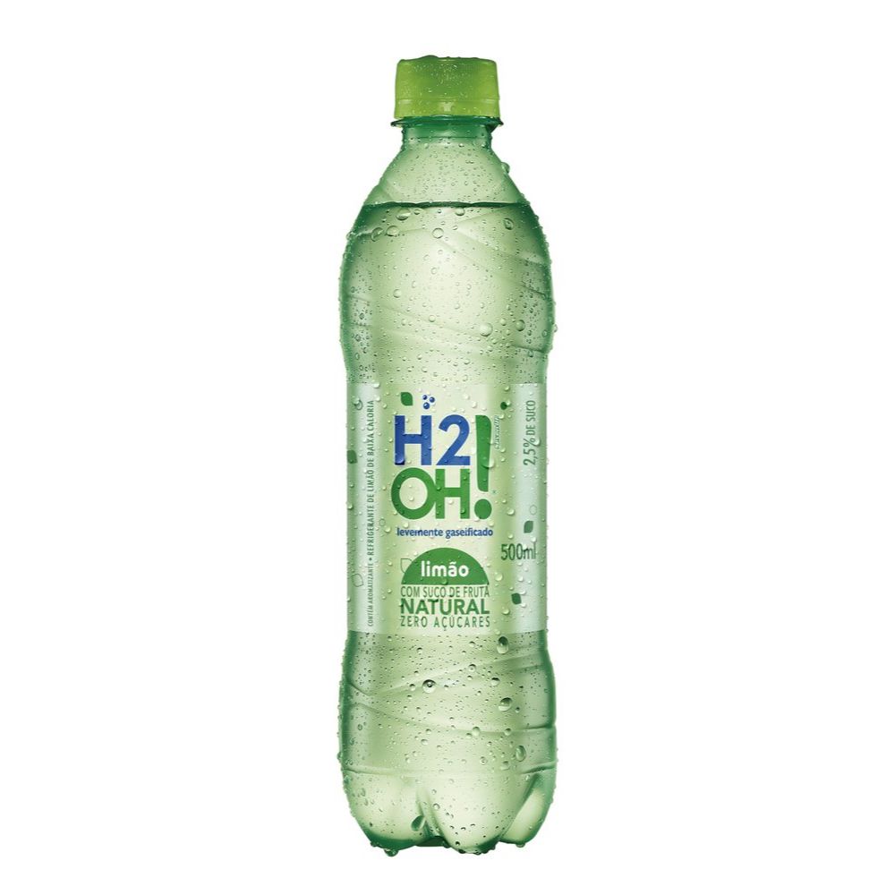 Bebida H2OH Limão Com Gás 500ml