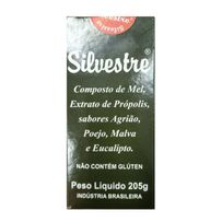 Composto de Extrato de Própolis Silvestre Sabores Agrião Poejo Malva e Eucalipto 205g
