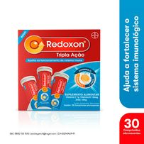 Redoxon Tripla Ação Bayer 30 Comprimidos Efervescentes