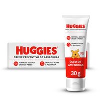 Creme Preventivo de Assaduras Huggies Óleo de Amêndoas 30g