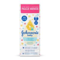 Quadrados de Algodão Johnsons Baby Recém-Nascido 100 unidades
