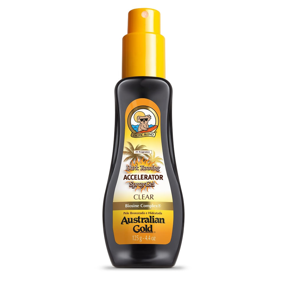 Spray Gel Bronzeador Australian Gold Accelerator 125g