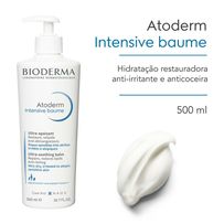 Loção Intensive Bioderma Atoderm Baume Para Peles Com Ressecamento Intenso E Coceira 500ml