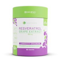 Resveratrol Grape Extract 80mg Bioroots 60 Cápsulas