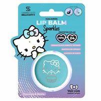 Lip Balm Macaron Sparkles Sabrina Sato Hello Kitty Chocolate e Menta 8g