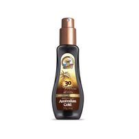 Protetor Solar Corporal Spray Gel Australian Gold Instant Bronzer Fps30 125g