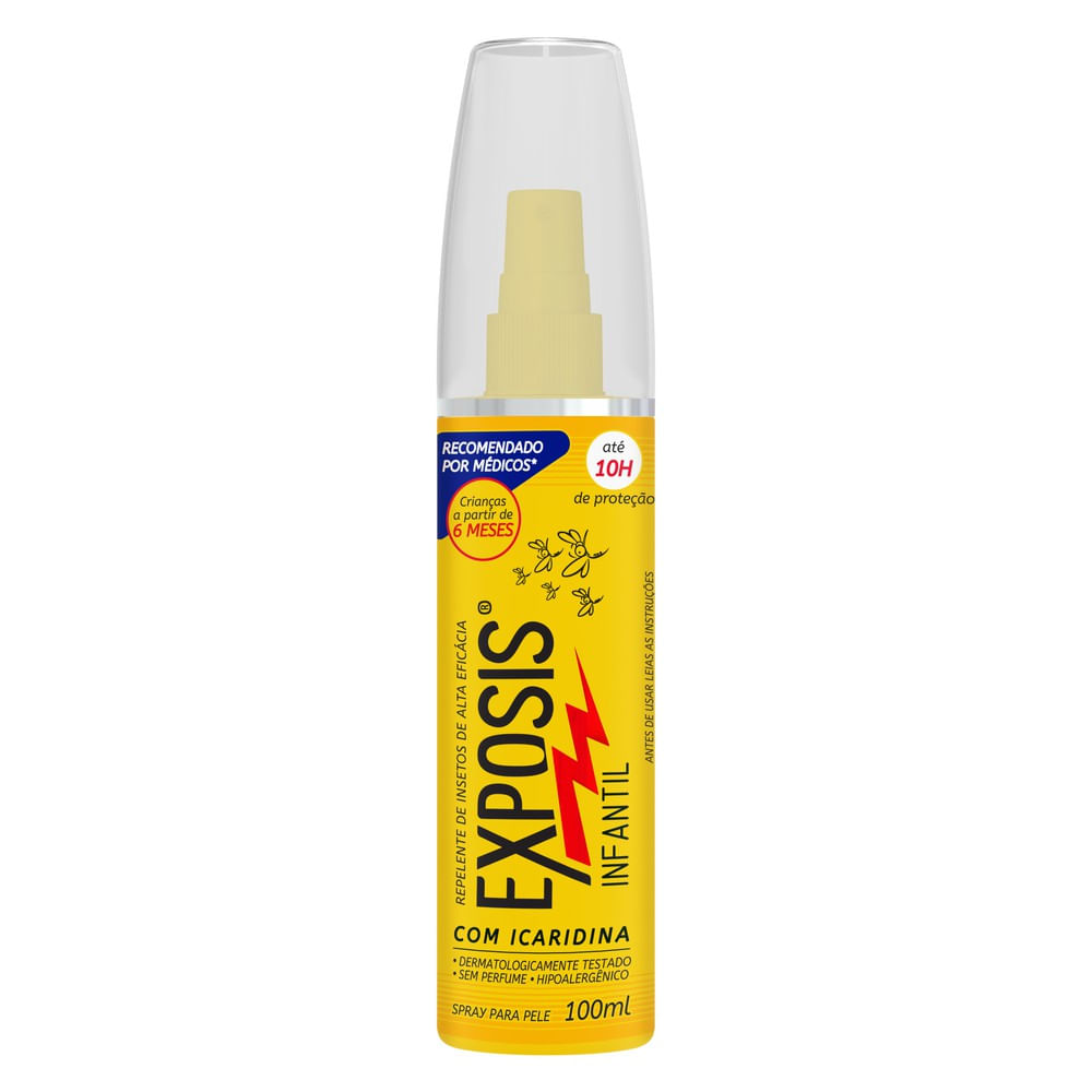 Repelente Exposis Infantil Spray 100ml