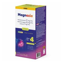 Magnazia 37mg/ml + 40mg/ml + 5mg/ml Cimed Sabor Limão Suspensão Oral 240ml