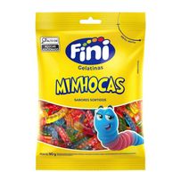 Bala de Gelatina Fini Minhocas 90g