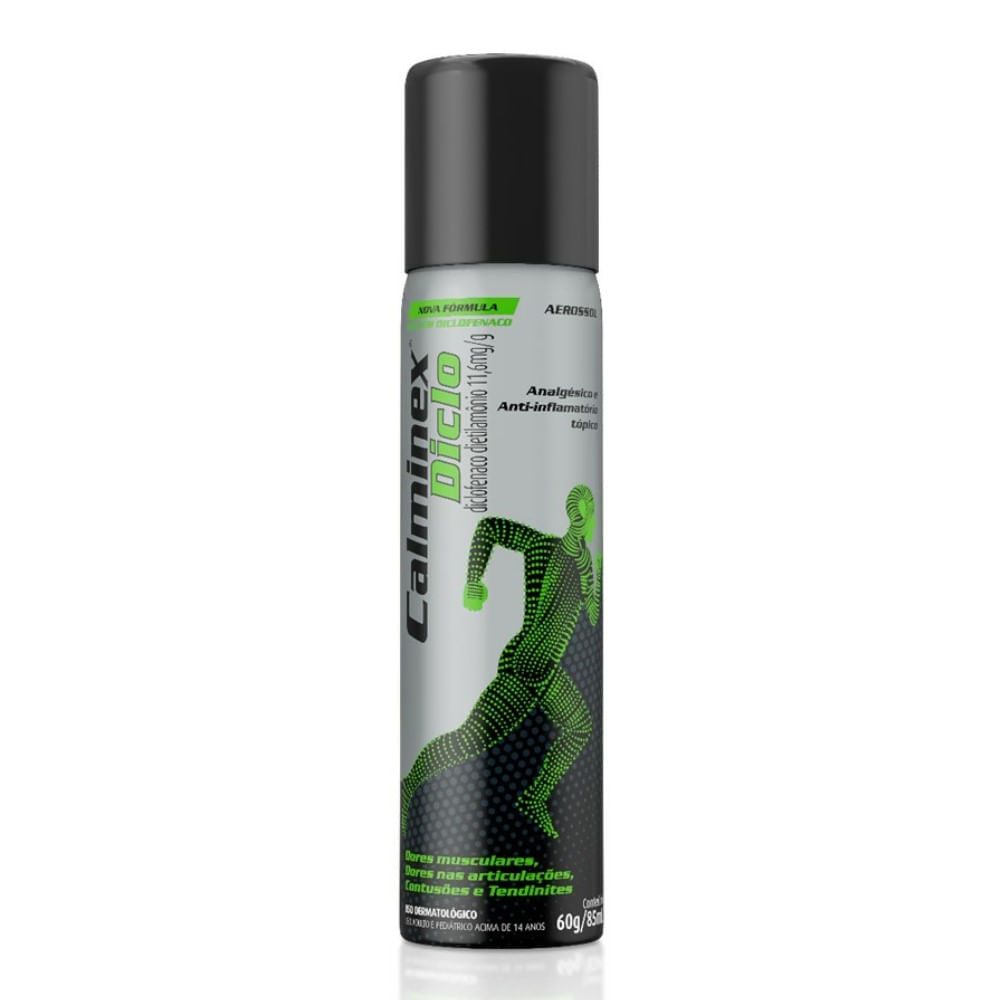 Analgésico Calminex Diclo Aerossol 85ml