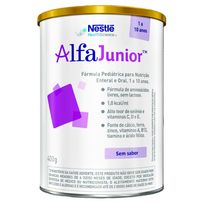 Fórmula Pediátrica AlfaJunior Sem Sabor 400g