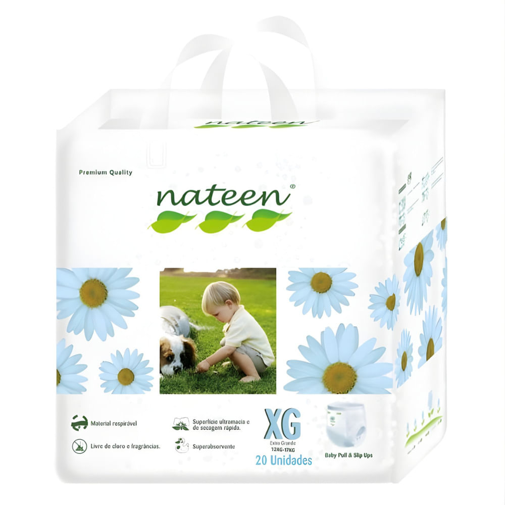 Fralda Infantil Nateen XG 20 Unidades