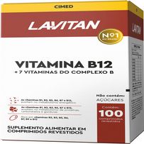 Suplemento Alimentar Lavitan Vitamina B12 100 Comprimidos