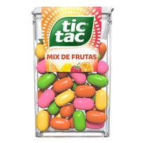 Tic Tac Pastilhas Sabor Sortido De Frutas 14,5g