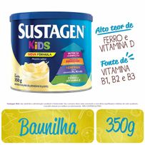 Complemento Alimentar Infantil Sustagen Kids Baunilha 350g