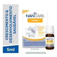 Suplemento Alimentar em Gotas Nancare Vitamina D 5ml