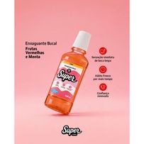 Enxaguante Bucal Super 12h Frutas Vermelhas 500ml