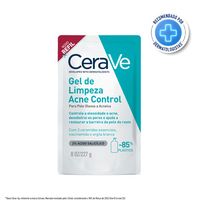Gel Limpeza Acne Control Cerave Pele Oleosa a Acneica Refil 227g