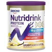 Suplemento Alimentar em Pó Nutridrink  Protein Baunilha 350g