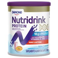 Suplemento Alimentar em Pó Nutridrink Protein Sem Sabor 350g