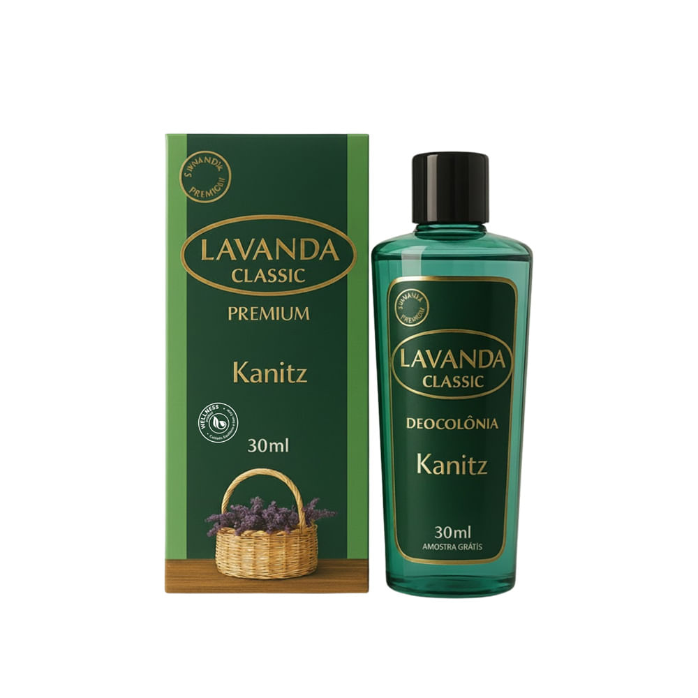 lavanda Classic Premium Deocolônia Kanitiz 30ml