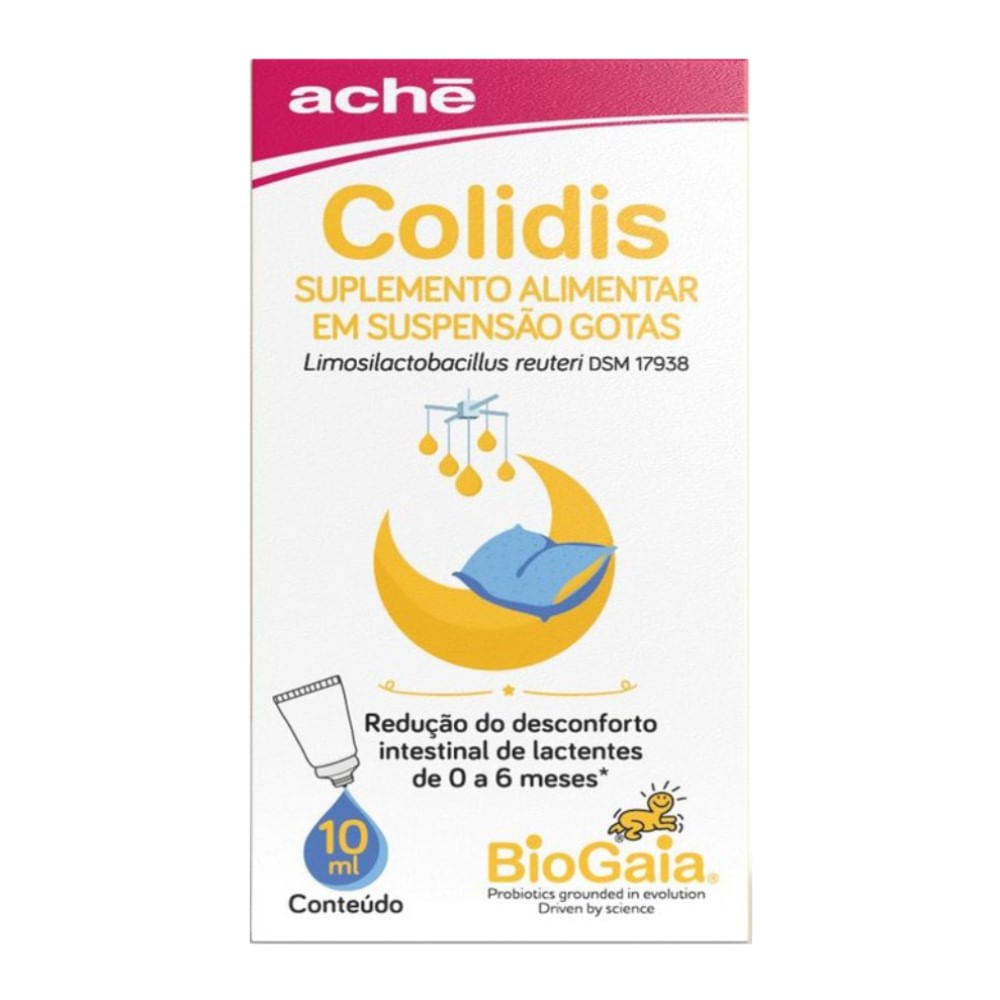 Colidis Probiótico Infantil Gotas 10ml