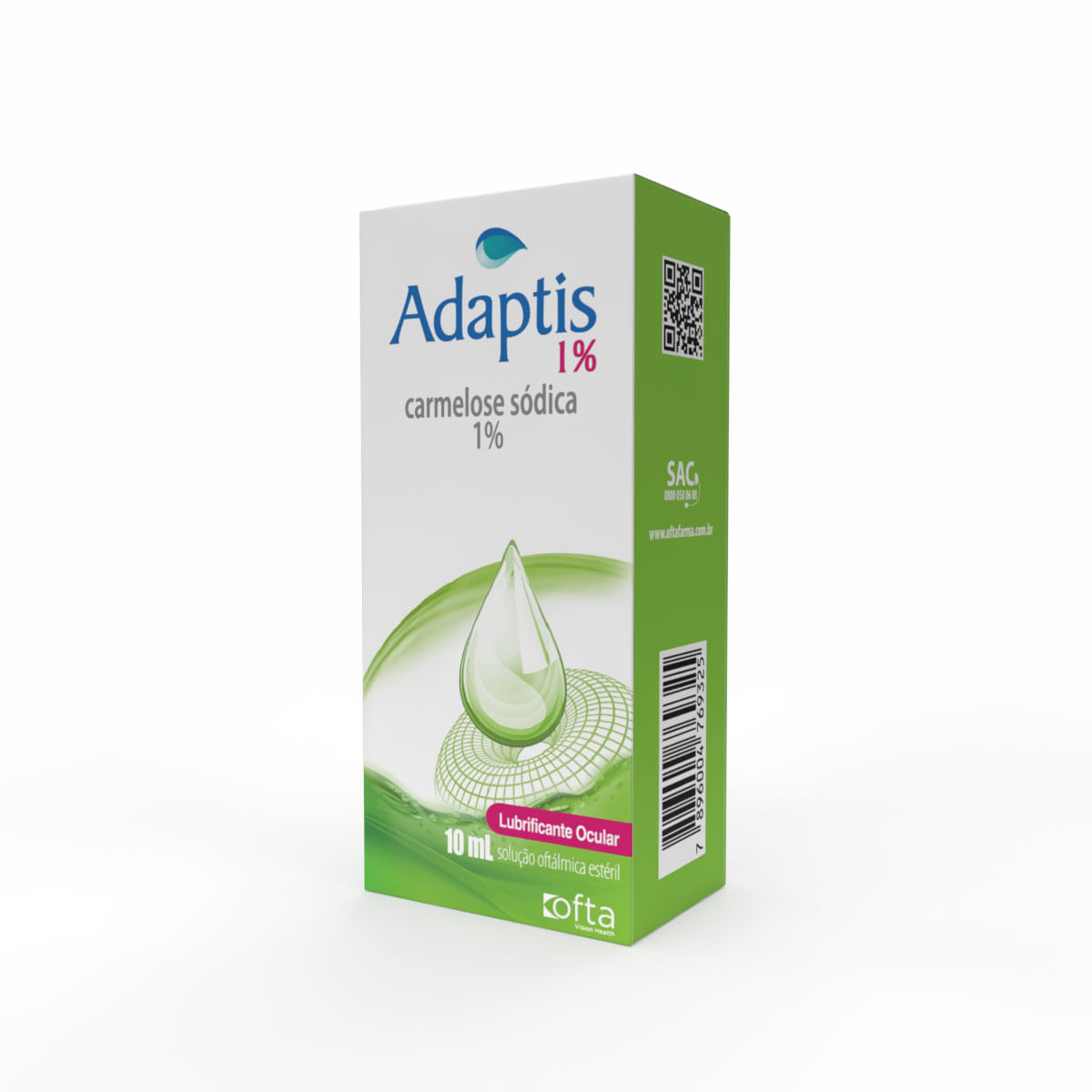 Adaptis 1% Solução Oftálmica 10ml
