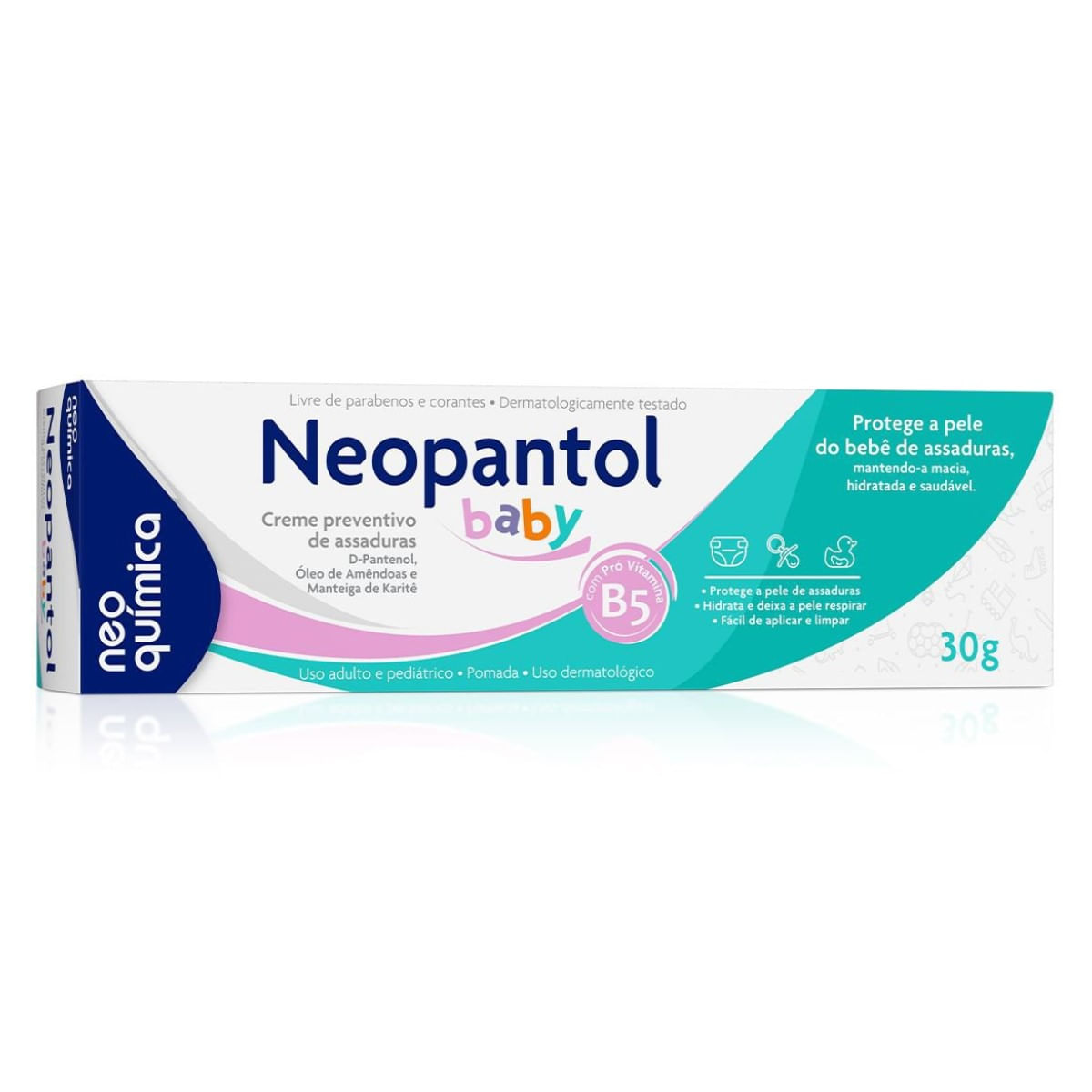 Creme Preventivo de Assaduras Neopantol Baby 30g