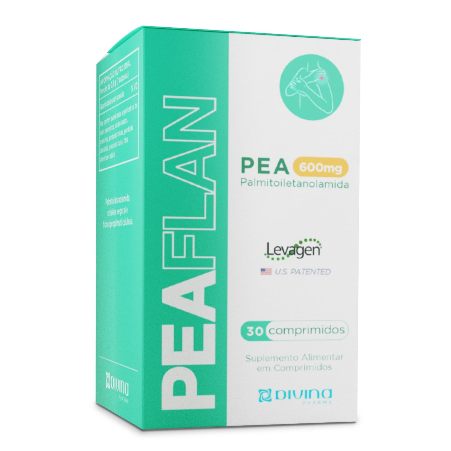 Peaflan Pea 600Mg 30 Comprimidos