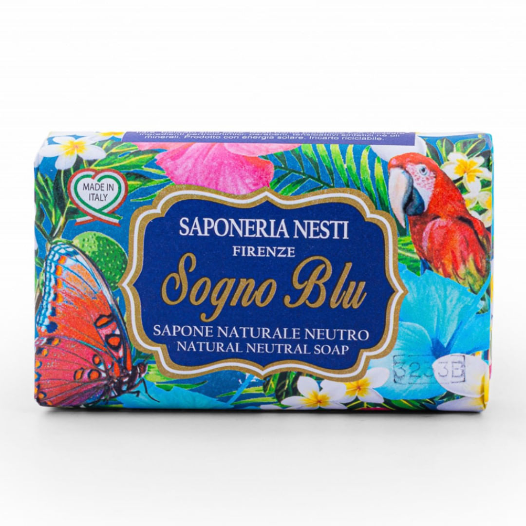 Sabonete em Barra Nesti Dante Sogno Blu 125g