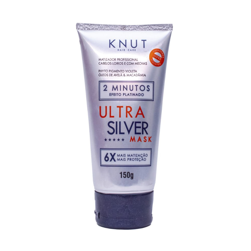Máscara Matizador Knut Ultra Silver Mask 150g