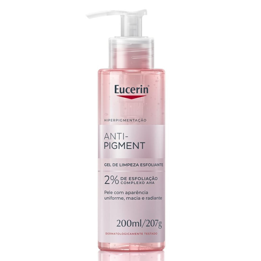 Eucerin Gel de Limpeza Facial e Corporal 200ml Esfoliação Suave