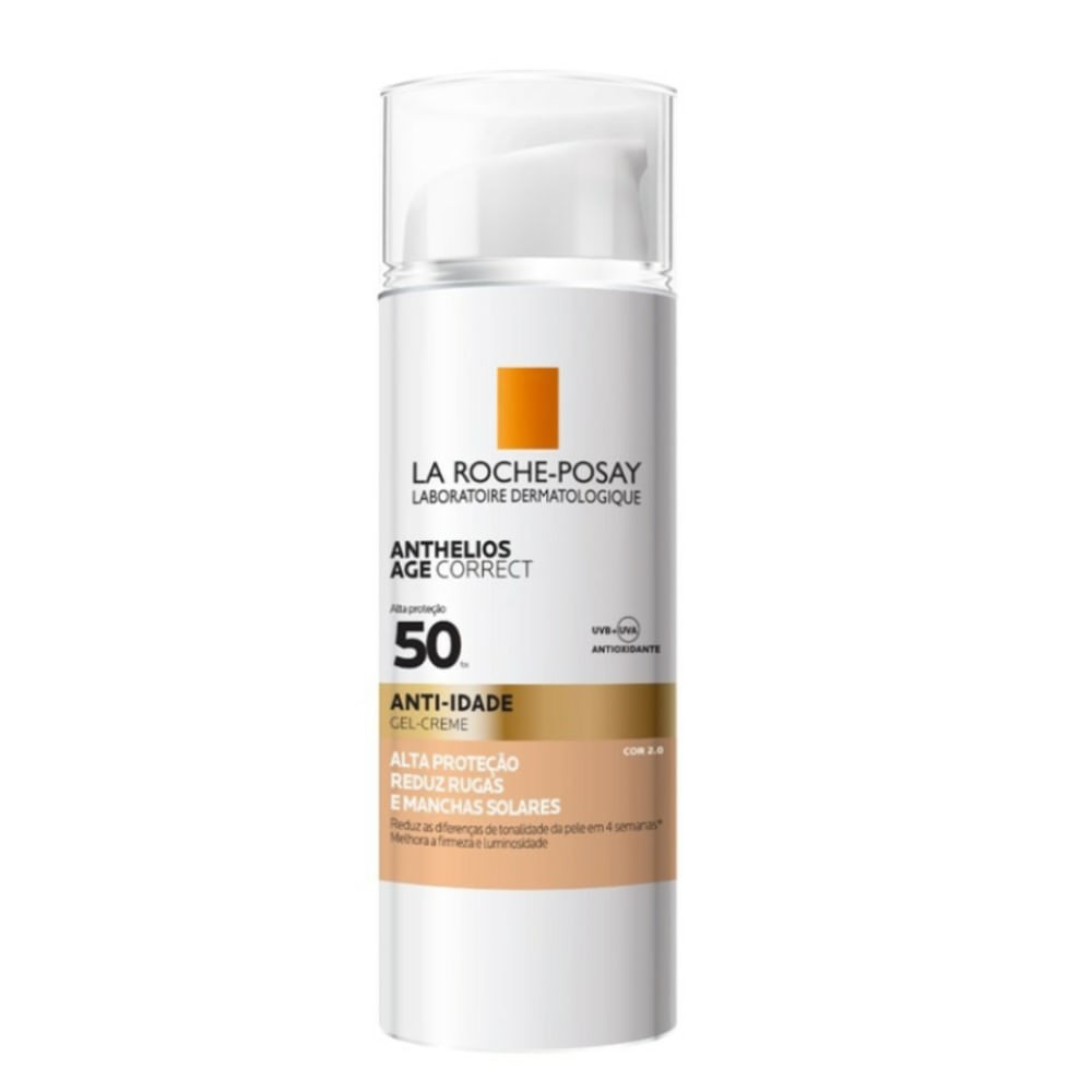 Protetor Solar Facial La Roche Posay Anthelios Age Correct FPS50 Cor 2.0 50g