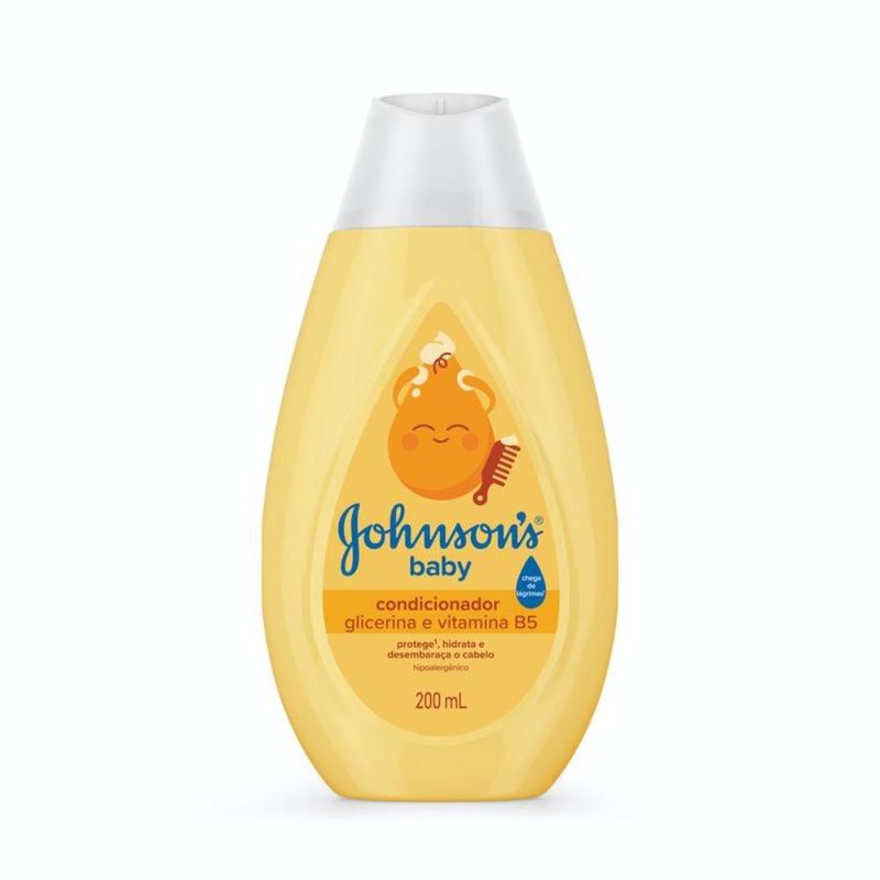 Condicionador Johnson's Baby De Glicerina 200ml - imagem 1