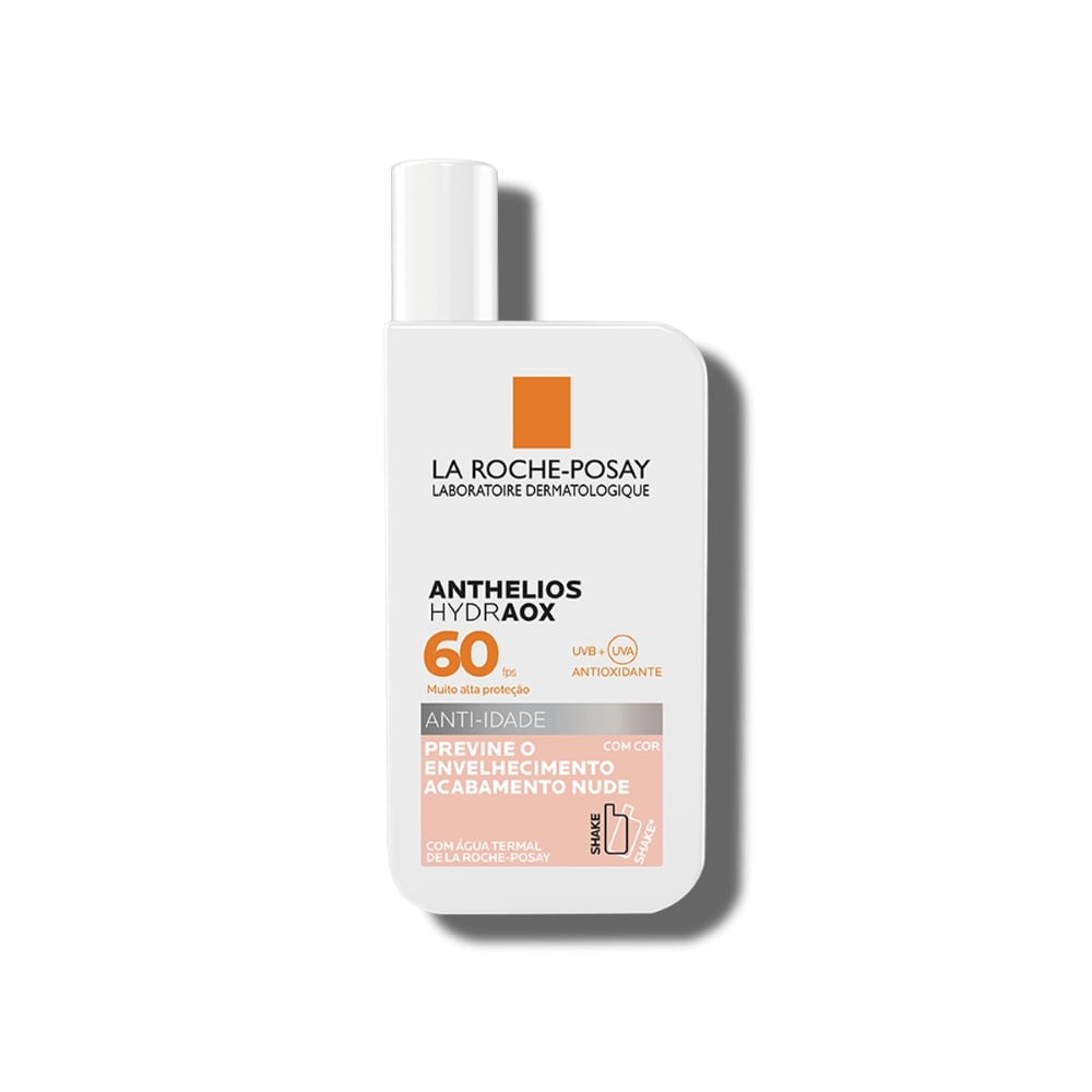 Protetor Solar Anti-Idade La Roche-Posay Anthelios Hydraox FPS 60 com Cor 50ml