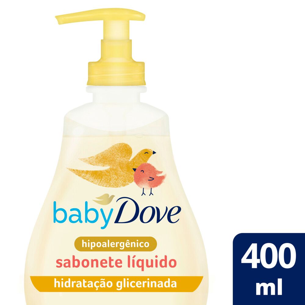 Sabonete Dove Baby Hidratação Glicerinada líquido 400ml
