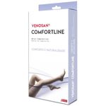 Meia 7/8 Comfortline Venosan - 20-30mmHg - Aberta - Bege - Longa - Tamanho P