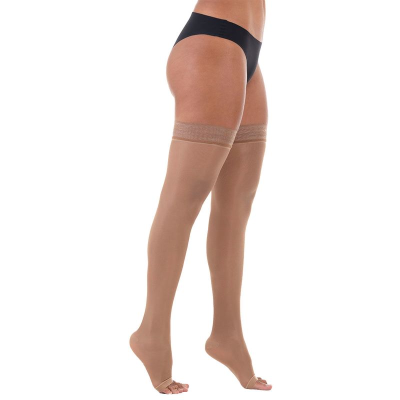 Meia de Compressão 7/8 Legline Venosan - 15-23mmHg - Sahara - Aberto - M