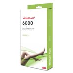 Meia de Compressão 3/4 6000 Venosan - Preta - 20-30mmHg - Fechado - P