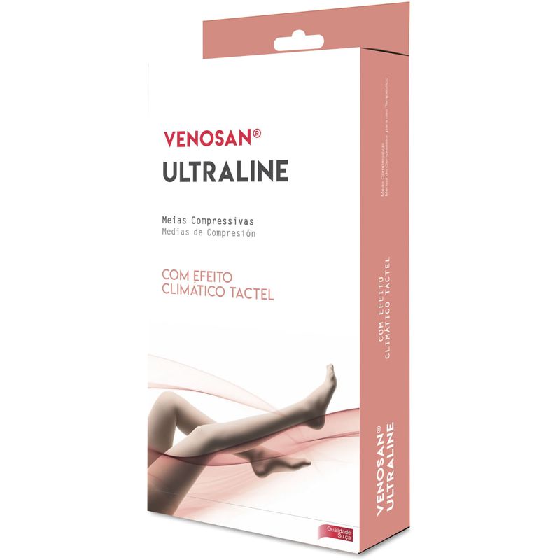 Meia-Calça Ultraline 4000 Venosan - 20-30mmHg - Aberto - Bege - M