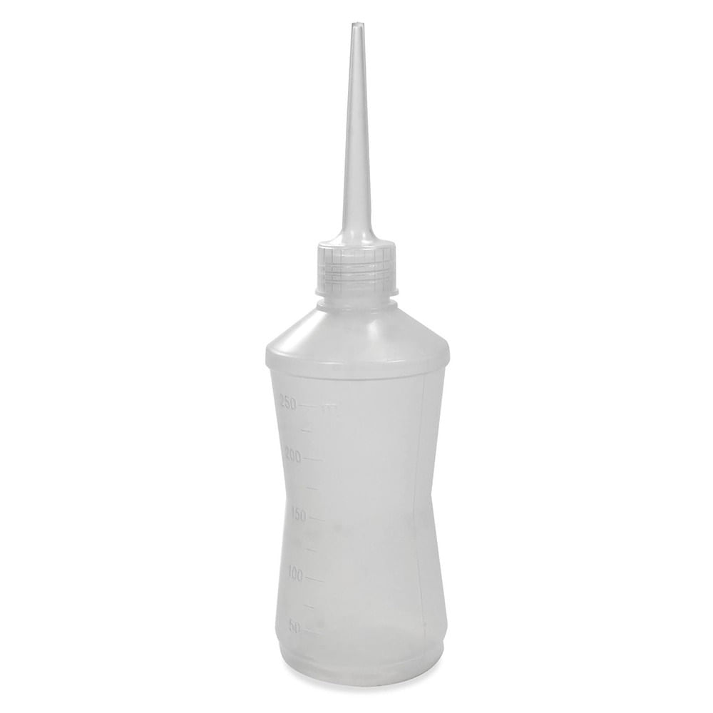 Almotolia Plástica - Transparente - Reta - 250ml