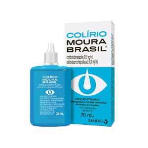 Colírio Moura Brasil 20ml Solução