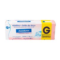 Nistatina 100.000ui + óxido De Zinco 200mg Ems 60g Pomada Dermatológica