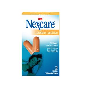 Protetor Auditivo de Espuma Nexcare 2 pares